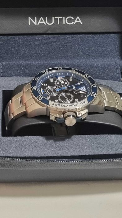 Ceas bărbați nou Nautica NAPBHS014 Quartz