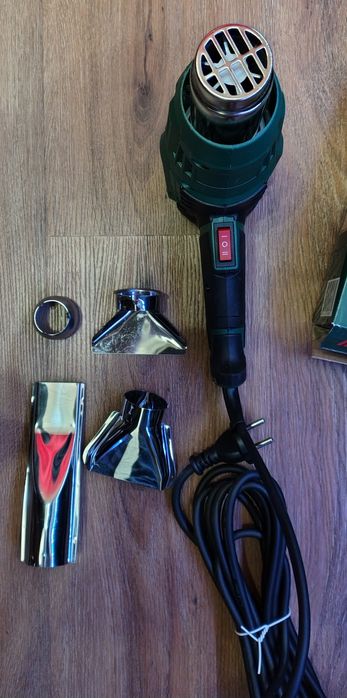 pistol cu aer cald parkside 2000 w, doua trepte ,350 - 600 ° C