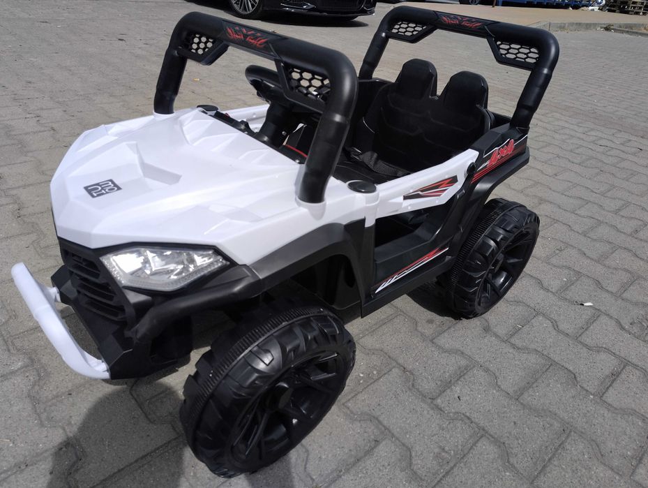 TEXAS акумулаторен джип Fast UTV бял