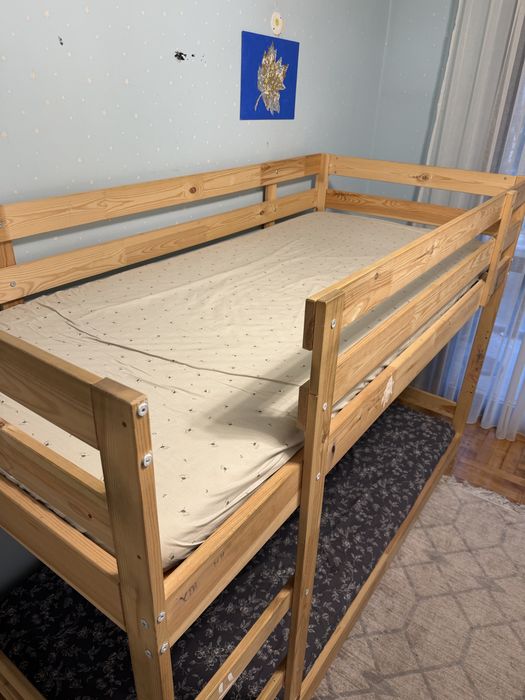 Детская кровать двухярусная IKEA