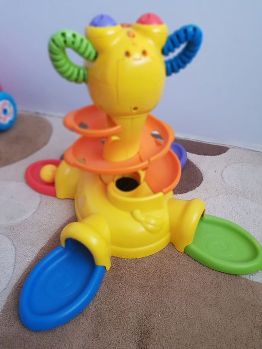 Интерактивна играчка Fisher-Price – Жираф с топчета