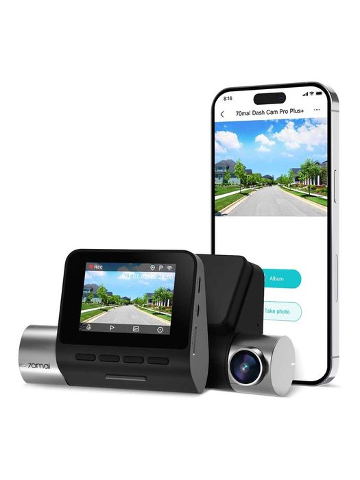 Автомобильный видеорегистратор 70mai 2 камеры