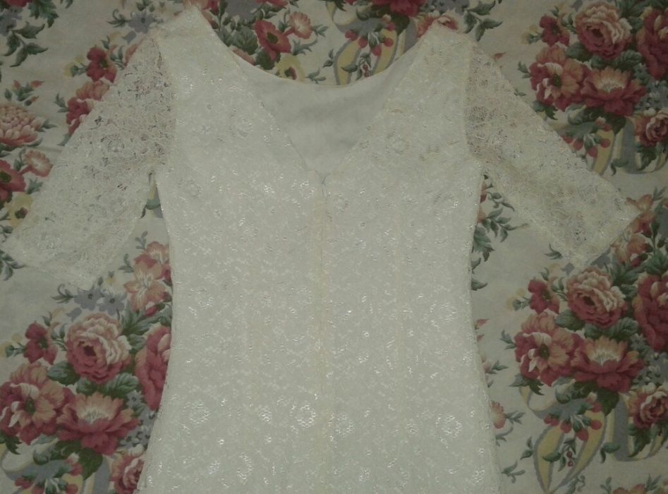 Дамска дантелена рокля