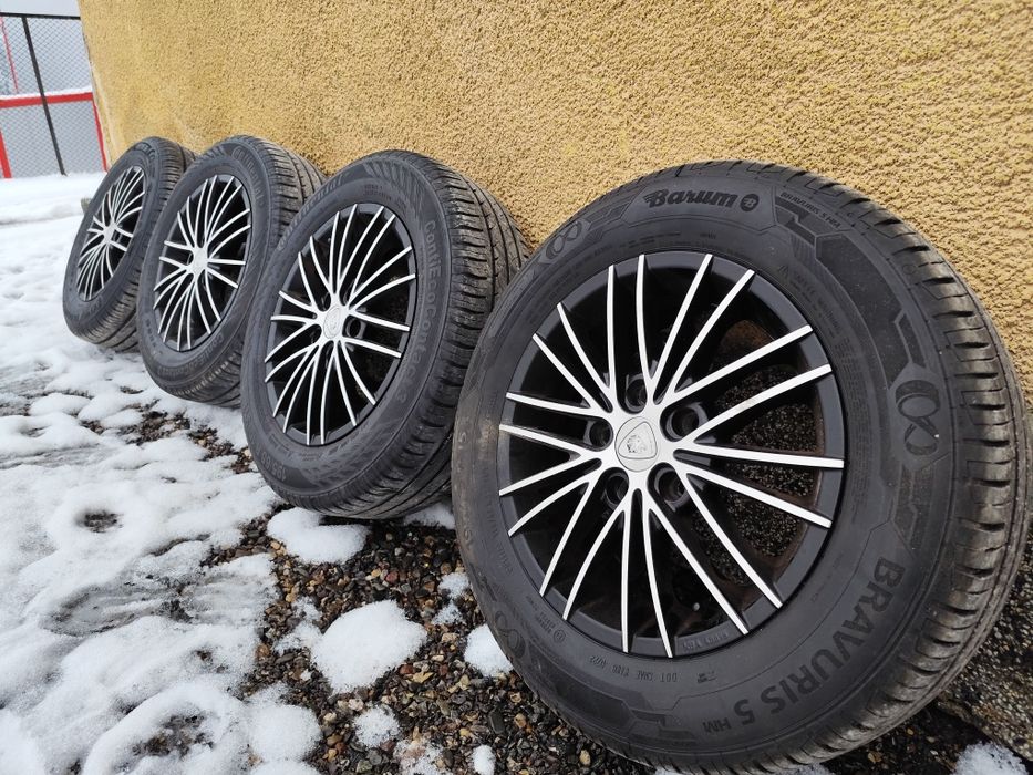 15 ки джанти 5х112 6j ET 45 с гуми BARUM