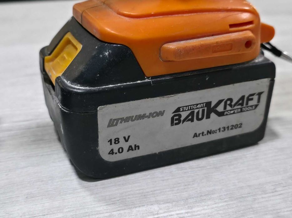 Акумулаторен винтоверт Baukraft BK-CDL1 + батерия и зарядно