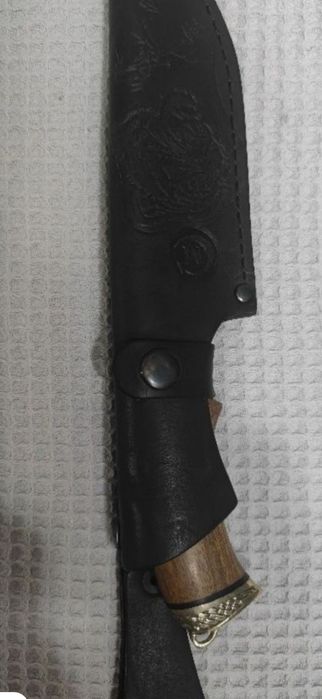 Разделочный нож с дамасской стали