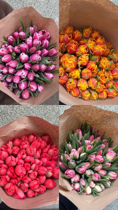 Тюльпаны 8 марта 750 тг