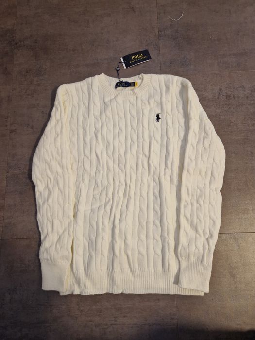 Hanorac/sweater Ralph Lauren Alb Marime L