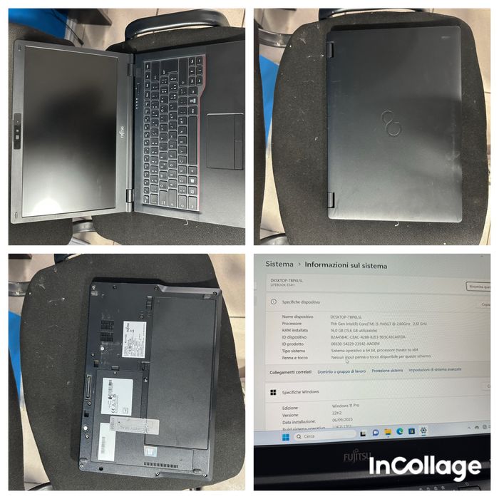 Vand fujitsu lifebook 5e14a2 i5 1145g7 16gb ssd512 made japan full hd