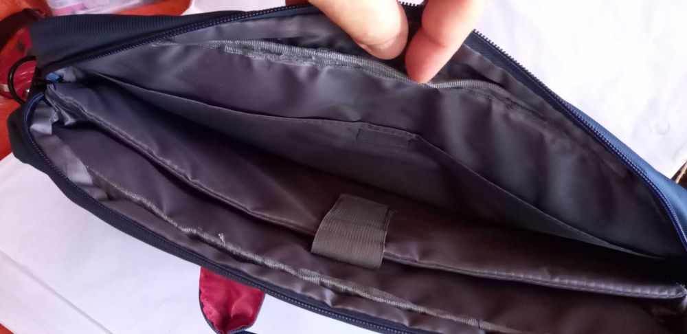 Geanta laptop Hama Marseille Messenger, 15.6", Albastru