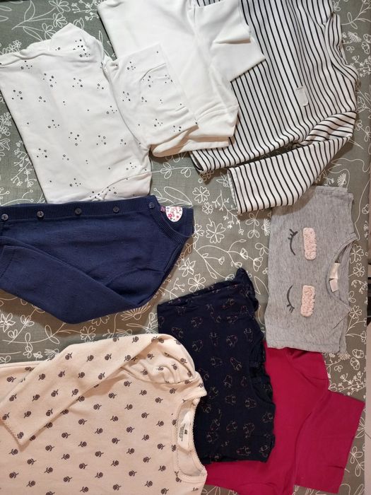Боди пуловер дънки рокля потници  92 98 George H&M NEXT M&S