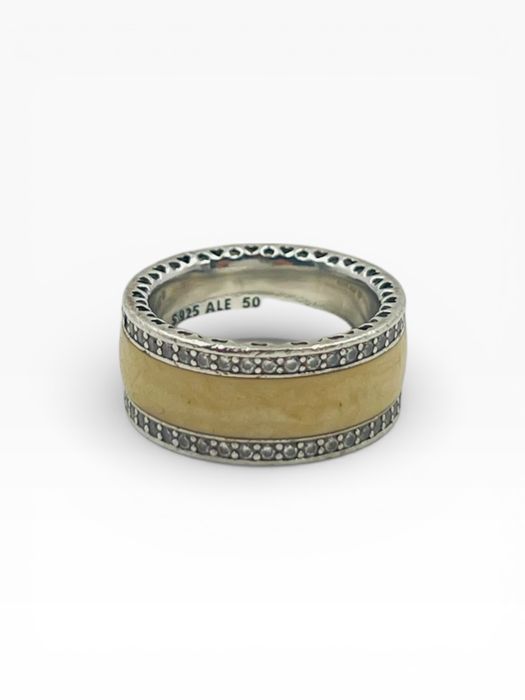 Сребърна гривна и пръстен Pandora