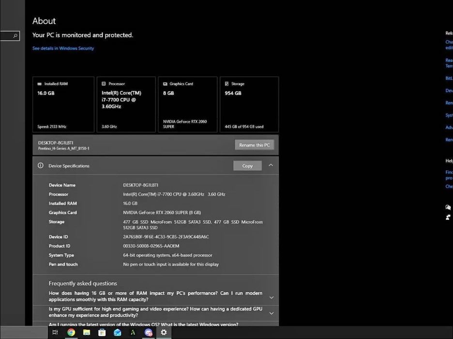 PC GAMING + Monitor Samsung Curbat 144hz