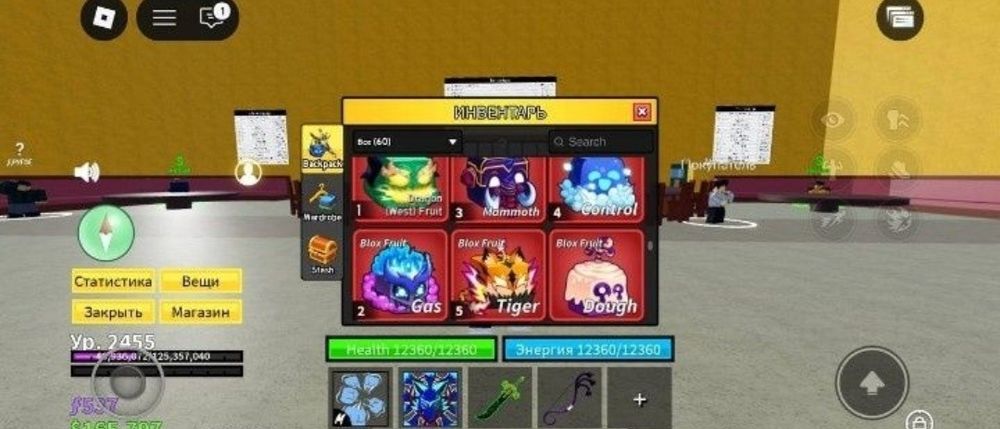 Blox fruits account