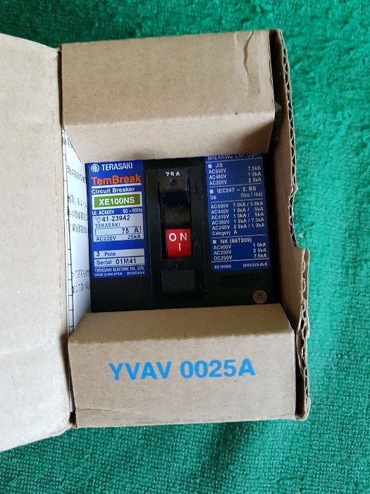 Автоматичен прекъсвач TERASAKI 75A