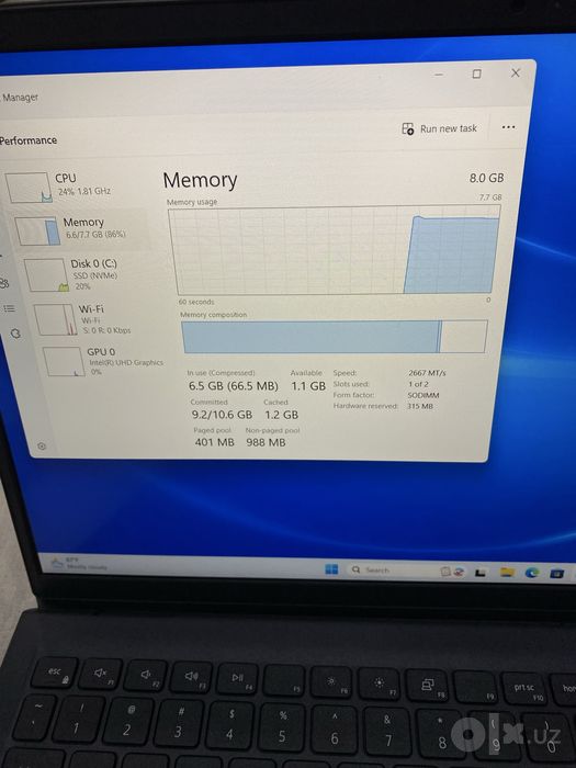 Dell inspiron i5-12  8/512