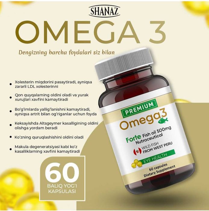 Omega 3 forte capsules