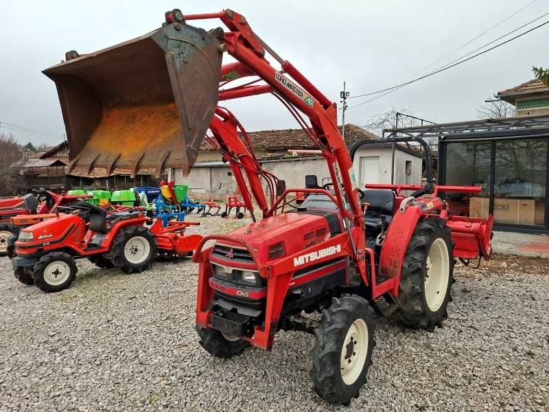 Японски трактор MITSUBISHI MT266 26 к.с. 4WD с товарач - ДЖЕЙ ТРЕЙДИНГ