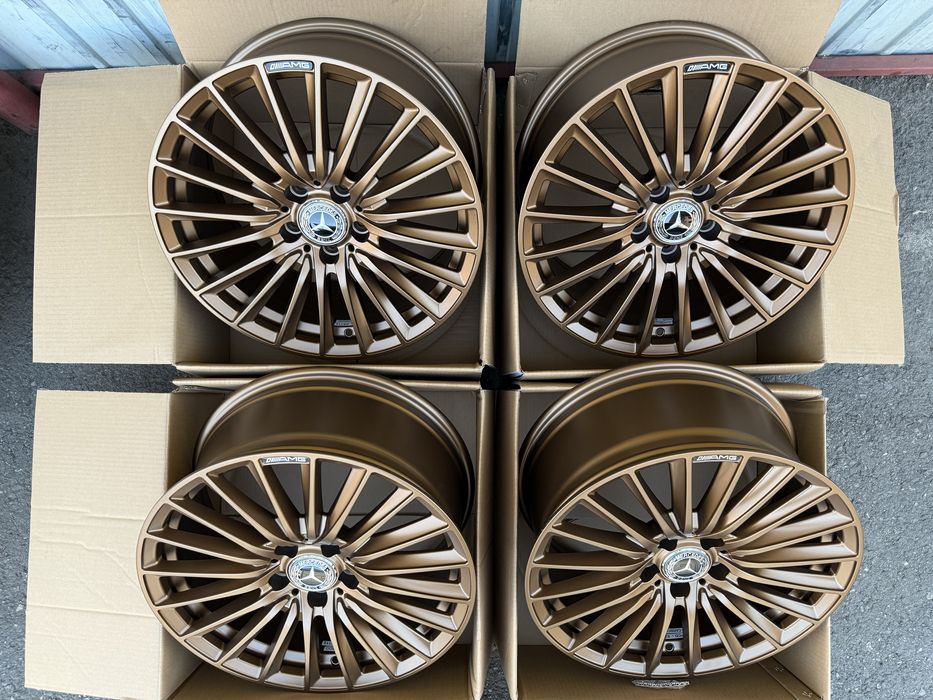 Jante aliaj noi MERCEDES AMG FULL BRONZE - 5x112 R18 8J ET45