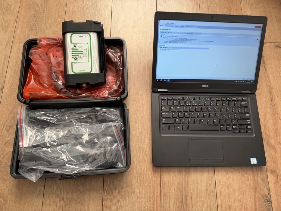 Tester Volvo VOCOM Camioane+Laptop Dell 5490 cu PTT 2.8.241, Impact Ro