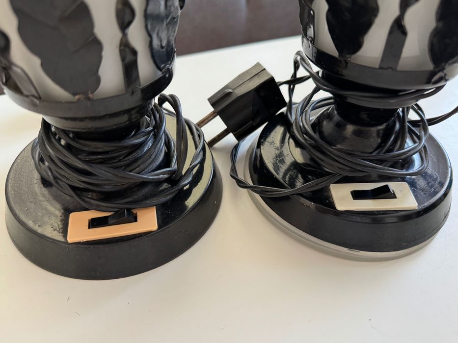 Ретро нощни лампи от ковано желязо