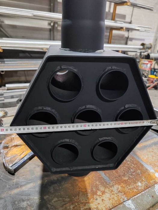 Promotie!!! Recuperator de caldura profesional din otel gros de 3 mm!