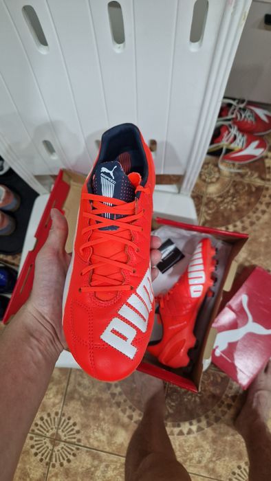 Бутсы Puma evoSPEED 1.4 Leather FG
