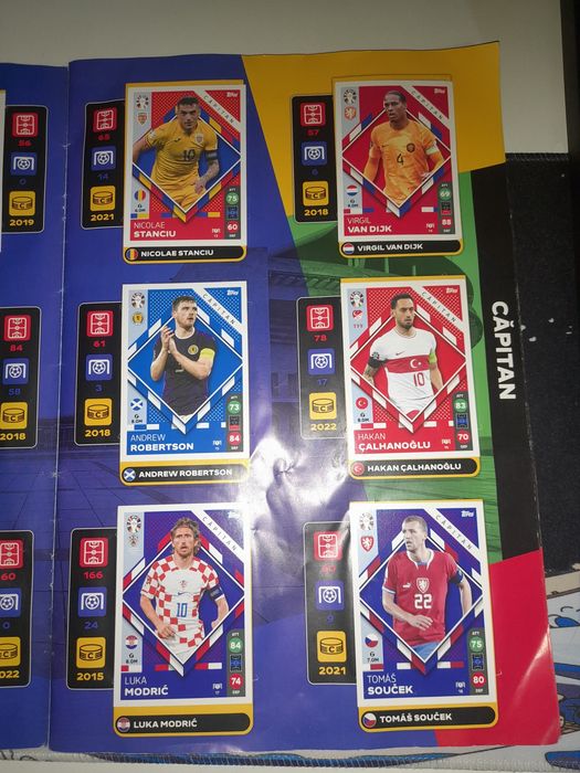 Vând album topps UEFA Euro 2024 completat