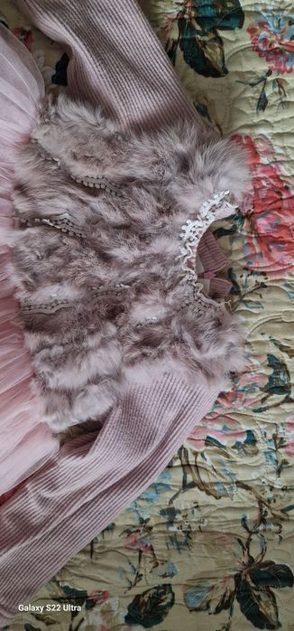 Продам тёплое платье для девочки