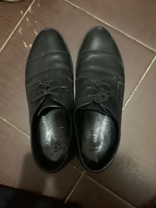 туфли кожаные