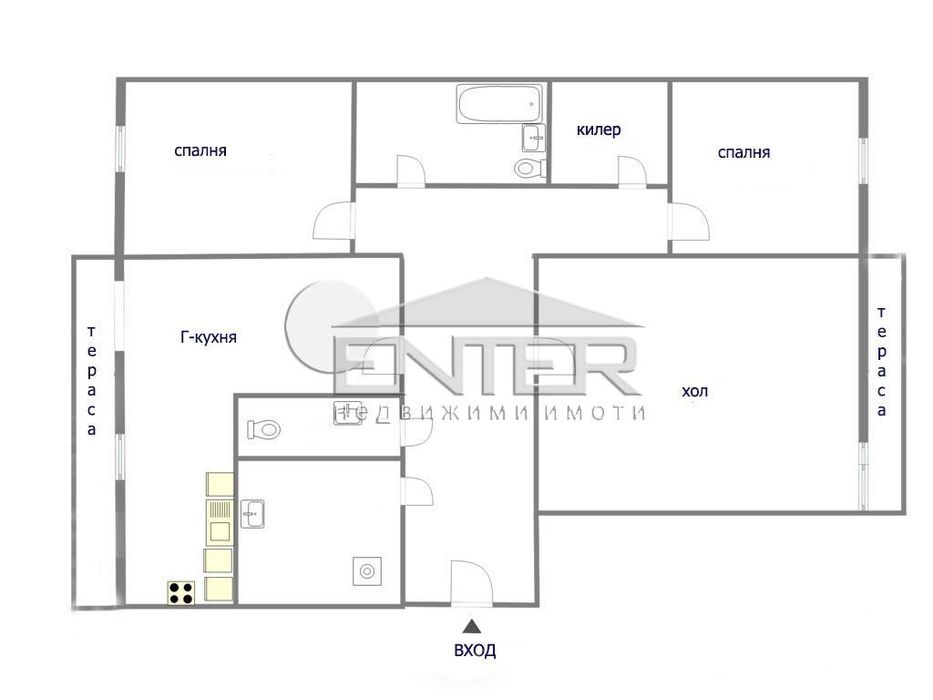 4-стаен в Варна-Владиславово площ 92 цена 145000