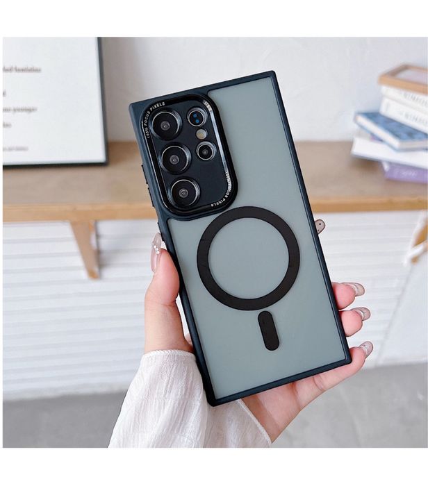 Samsung S23/S24/PLUS/ULTRA - Husa Folie Magsafe Wireless Charge