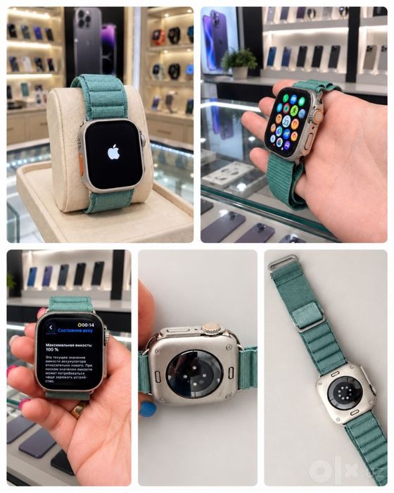 Apple watch 9 watch ultra корпус эпл вотч ультра корпус емкокость 100%