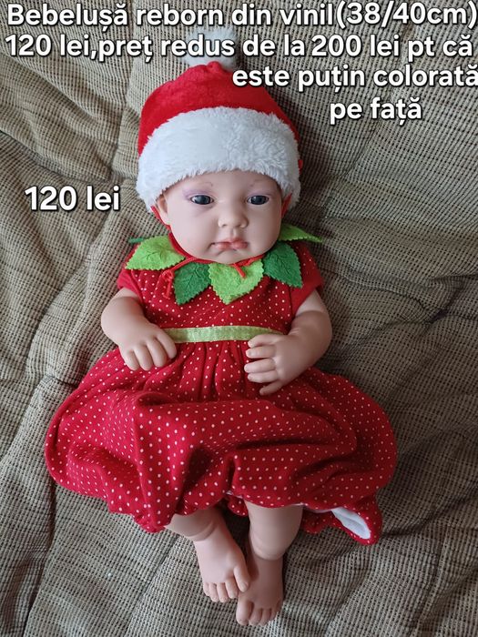 Păpuși,bebeluși reborn-silicon,vinil