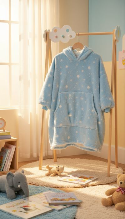 Детский плед худи