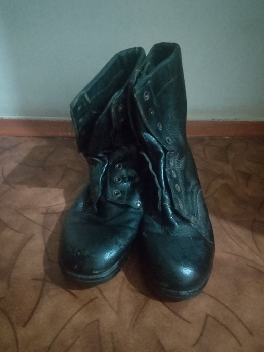 Ботинки рабочий кожанный