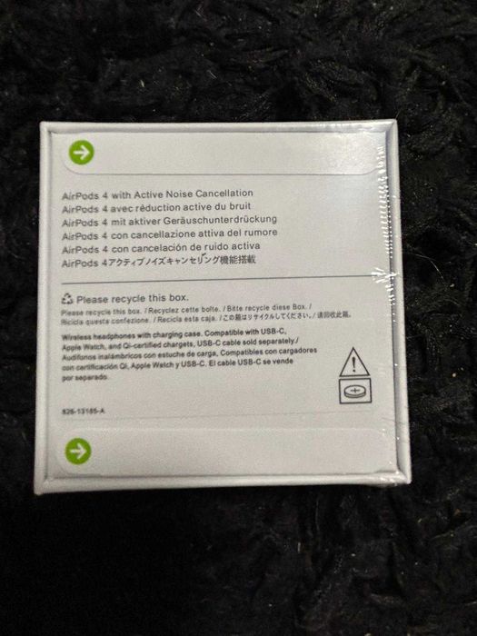 Casti Wireless AirPods 4 Noi