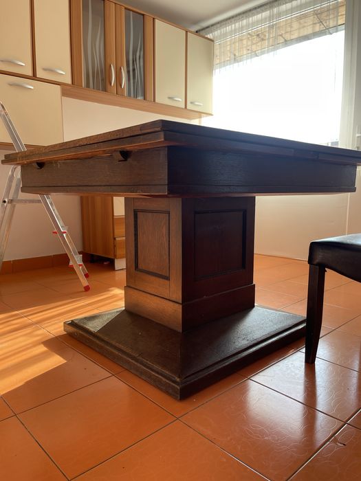 Masa patrata lemn masiv