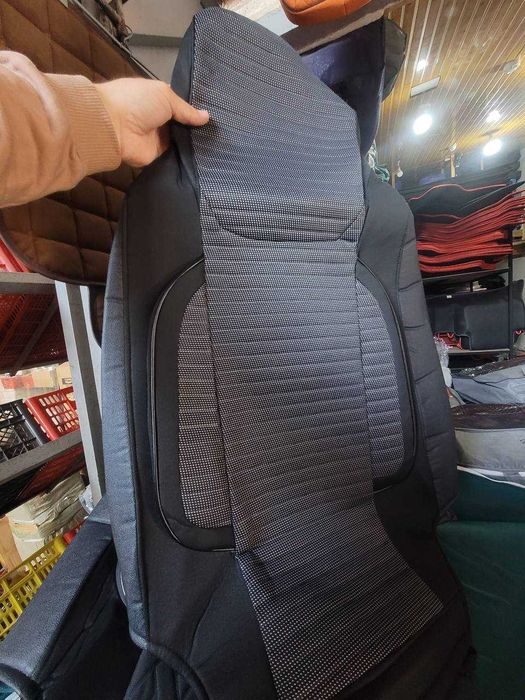 Чехлы для сидений (Foton Miler / JAC M3 -M4, Sunray, JAC T8-T9) chexol