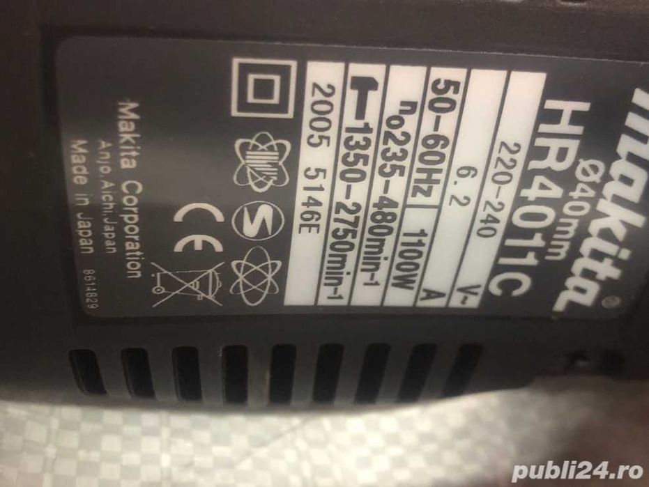 Rotopercutor Makita 4011C unul nou si unul folosit