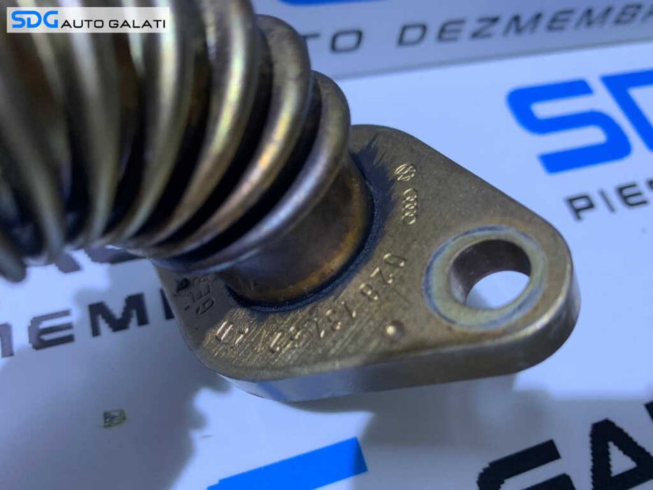 Teava Conducta Racitor Gaze EGR Audi A4 B7 1.9 TDI BKE BRB 2005 - 2008 Cod 028131521AD [i0061]