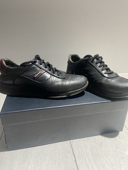 кожаные туфли -кроссовки 38