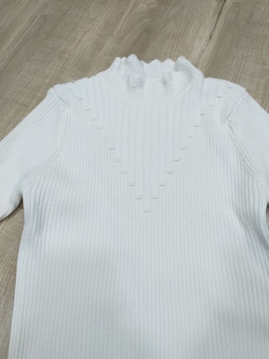 Водолазка кашемир и кофточка серая на 140-146