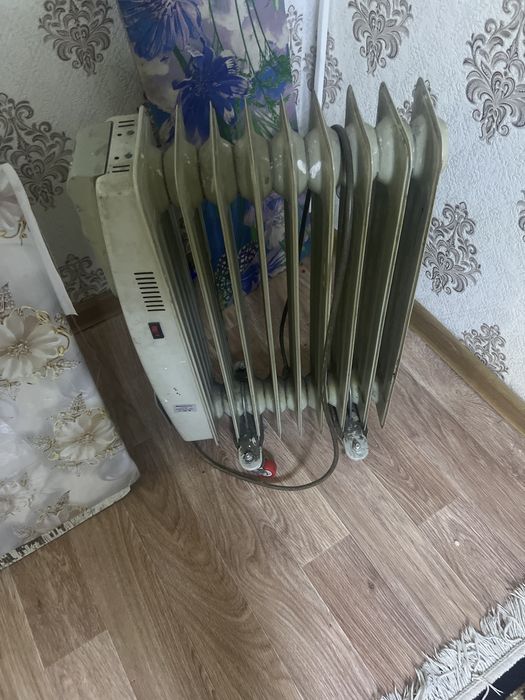 Обогреватель в рабочем состояний