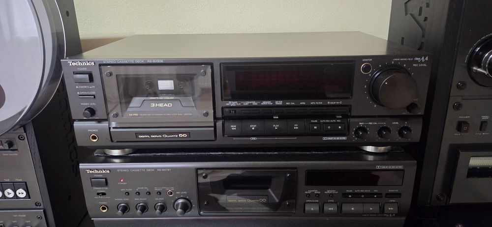 Technics deck rs bx 808 impecabil, servisat complet.