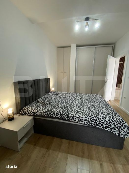 Apartament modern de inchiriat in complex nou – balcon, parcare, com
