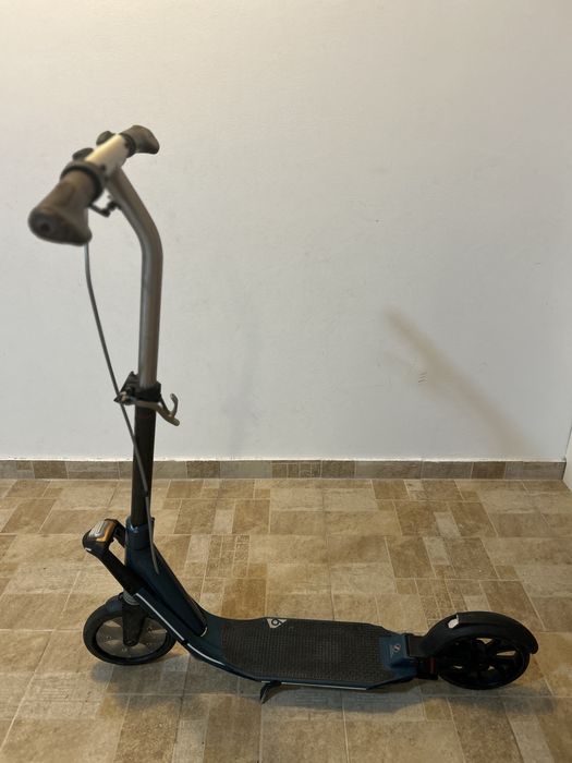 Trotineta pliabila pentru adulti Oxelo TOWN 9EF PETROL BLUE