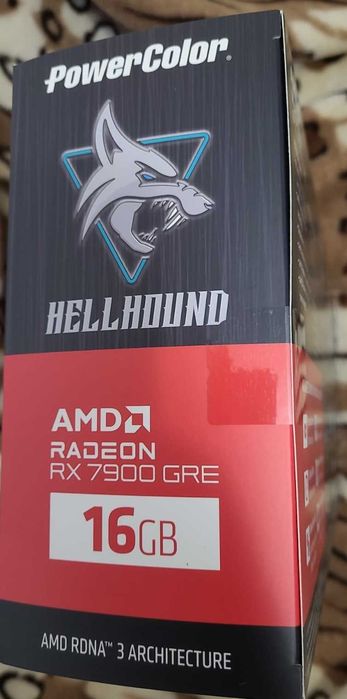 Placă video Radeon RX 7900 GRE Hellhound 16GB GDDR6 256-bit - Nouă