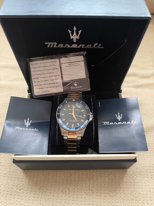 Мъжки часовник Maserati Rose Gold