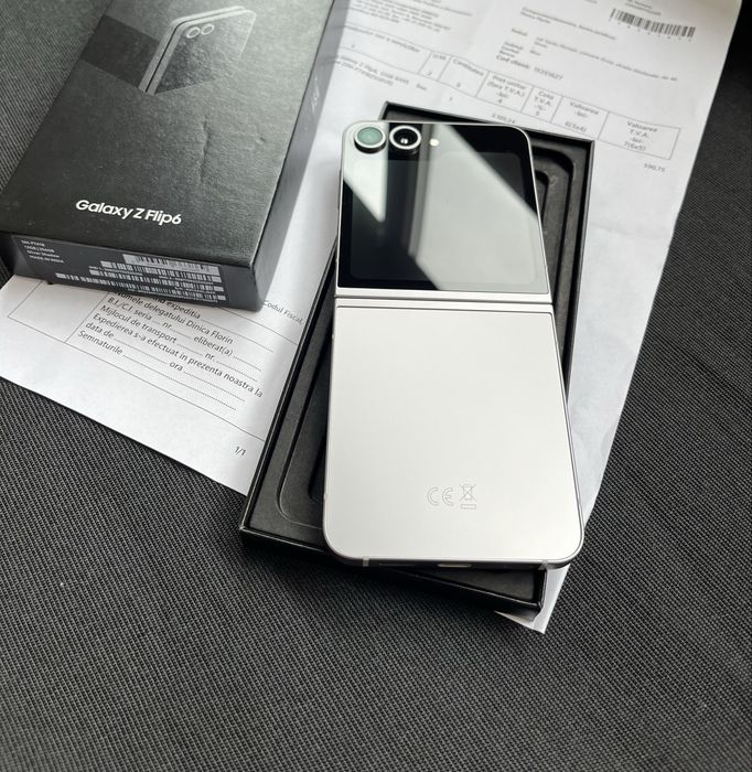 Samsung Z Flip 6 5G Silver 256GB Dual Sim Garantie 10.07.2027
